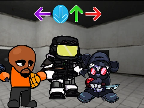 2 player FNF tests NEW MATT remix