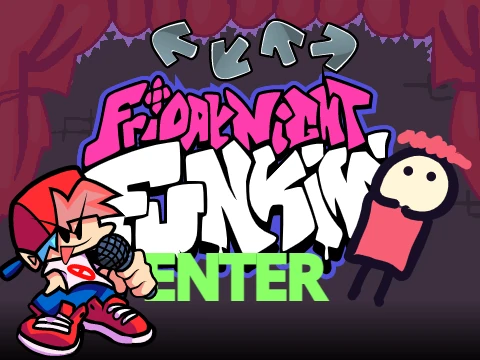 BACKDROP Friday Night Funkin Enter