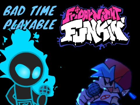 Bad Time V2 Friday Night Funkin Indie Cross