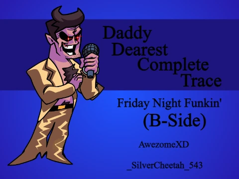 Daddy Dearest Complete Trace - Friday Night Funkin B-Side
