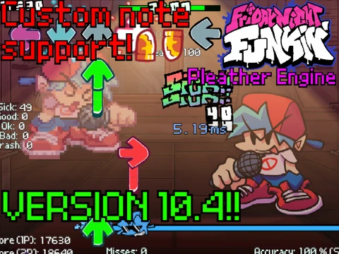 Play FNF Engine Template Friday Night Funkin online free - Custom note support engine