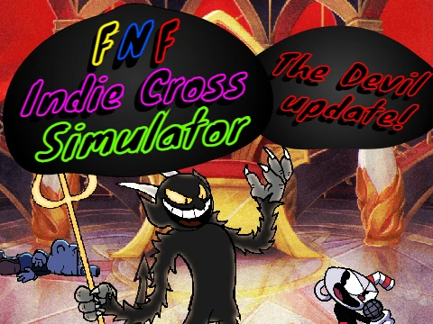 FNF Indie Cross Simulator The Devil Update