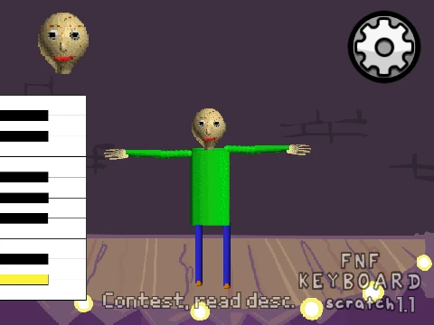 Fnf Keyboard Baldi remix