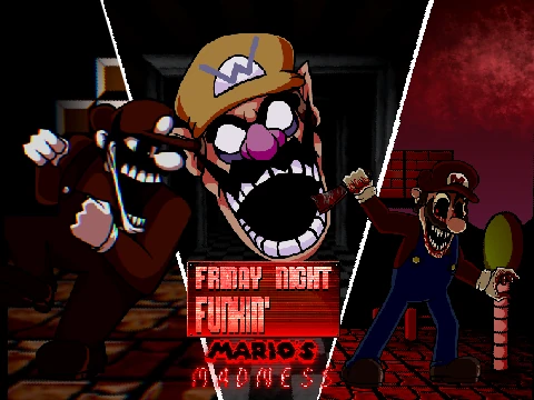 FNF Mario Madness remix Mario.exe gameplay