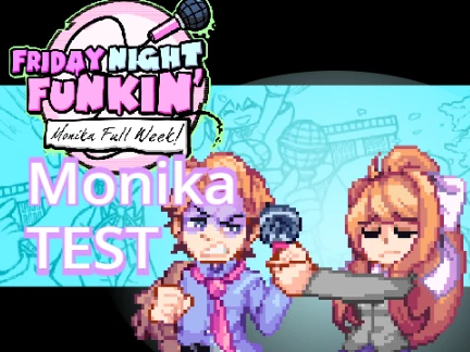 FNF Monika test UPDATE remix
