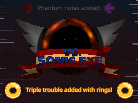 FNF vs sonic exe V2 mod Size Reduced
