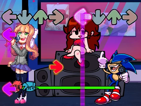 Friday Night Funkin _ CG5 Mod Gimme A Break monika