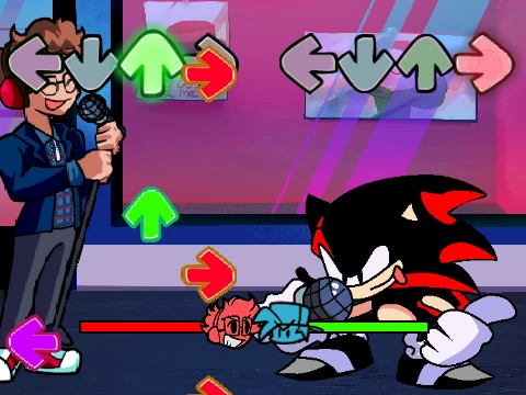 Friday Night Funkin CG5 vs shadow man on stilts