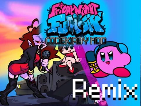 Friday Night Funkin CodeKirby Skin Mod Remix