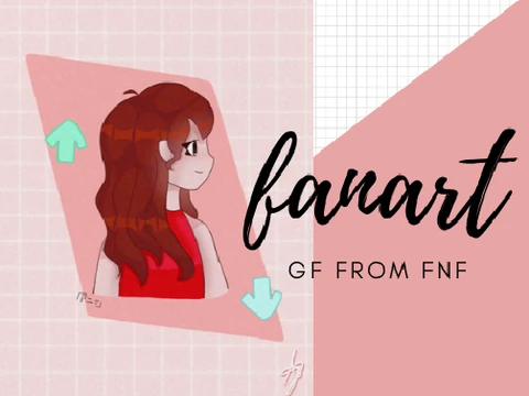 friday night funkin fanart- gf