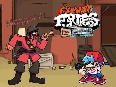 Friday Night Funkin - Maggots Vs. TF2