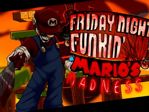Friday Night Funkin Mario s Madness - Starman Slaughter Test