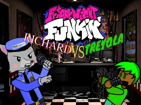 Friday Night Funkin Richard VS Treyola