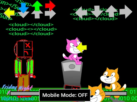 Friday Night Funkin - Scratch edition Alpha 2.4 MOBILE CONTROLS D