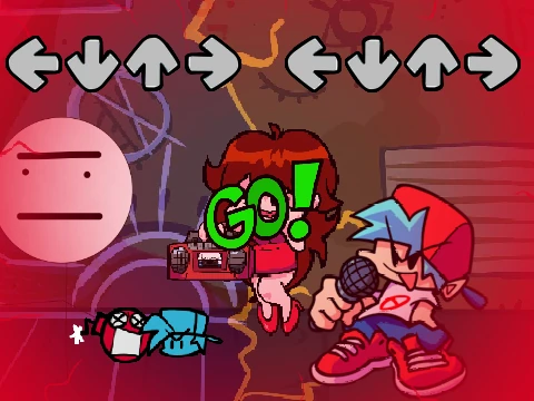 Friday Night Funkin - Stickman Goes Ballistic