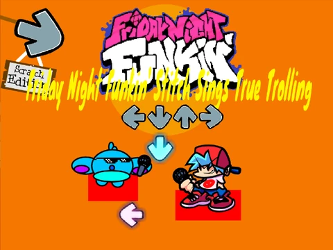 Friday Night Funkin Stitch Sings True Trolling