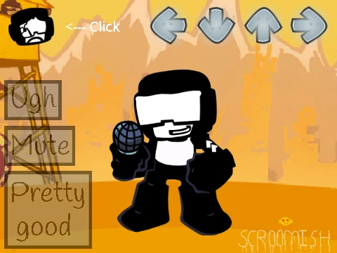 Friday Night Funkin Tankman Pretty Good Vector remix