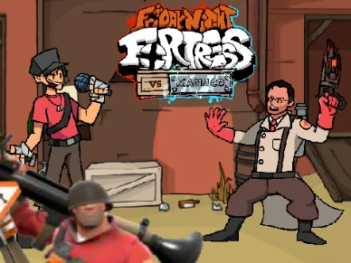 Friday Night Funkin - Trolling and May Somethingth Vs. TF2