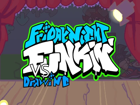 Friday Night Funkin VS Drawing Cutscene End Glitch Fixed Editor Ver. 1.0.5