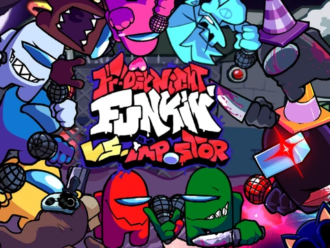 Friday Night Funkin VS IMPOSTER V4. TEST