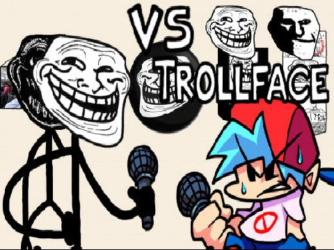 Friday Night Funkin Vs Trollface Trollge
