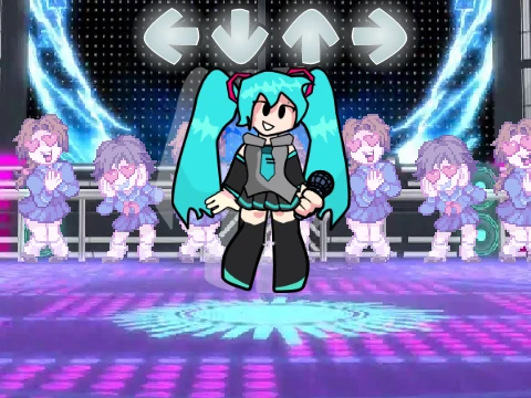 Friday Night Funkin - Week 6 Senpai Battle W.I.P remix