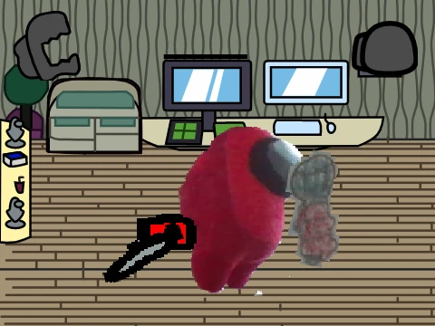 No Visor Vector Trace - Friday Night Funkin Impostor Mod
