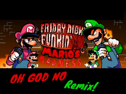OH GOD NO - Mario s Madness V2 - Friday Night Funkin