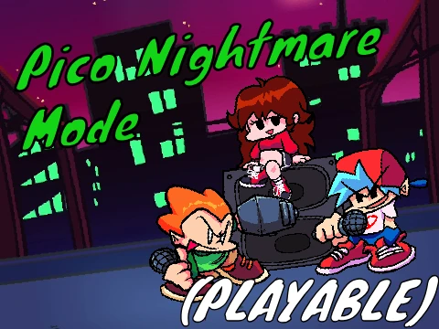 Pico Nightmare - Friday Night Funkin - UnknownBf