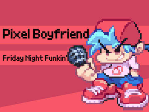 Pixel Boyfriend Complete Trace - Friday Night Funkin