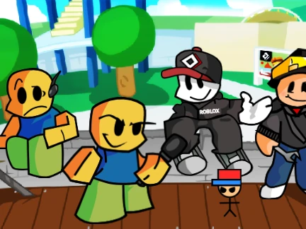 Roblox Noob FNF Mod Test