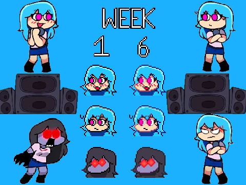 Sky FNF Mod Sprites Showcase Music