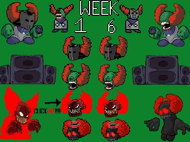Tricky FNF MOD Sprites Showcase Music